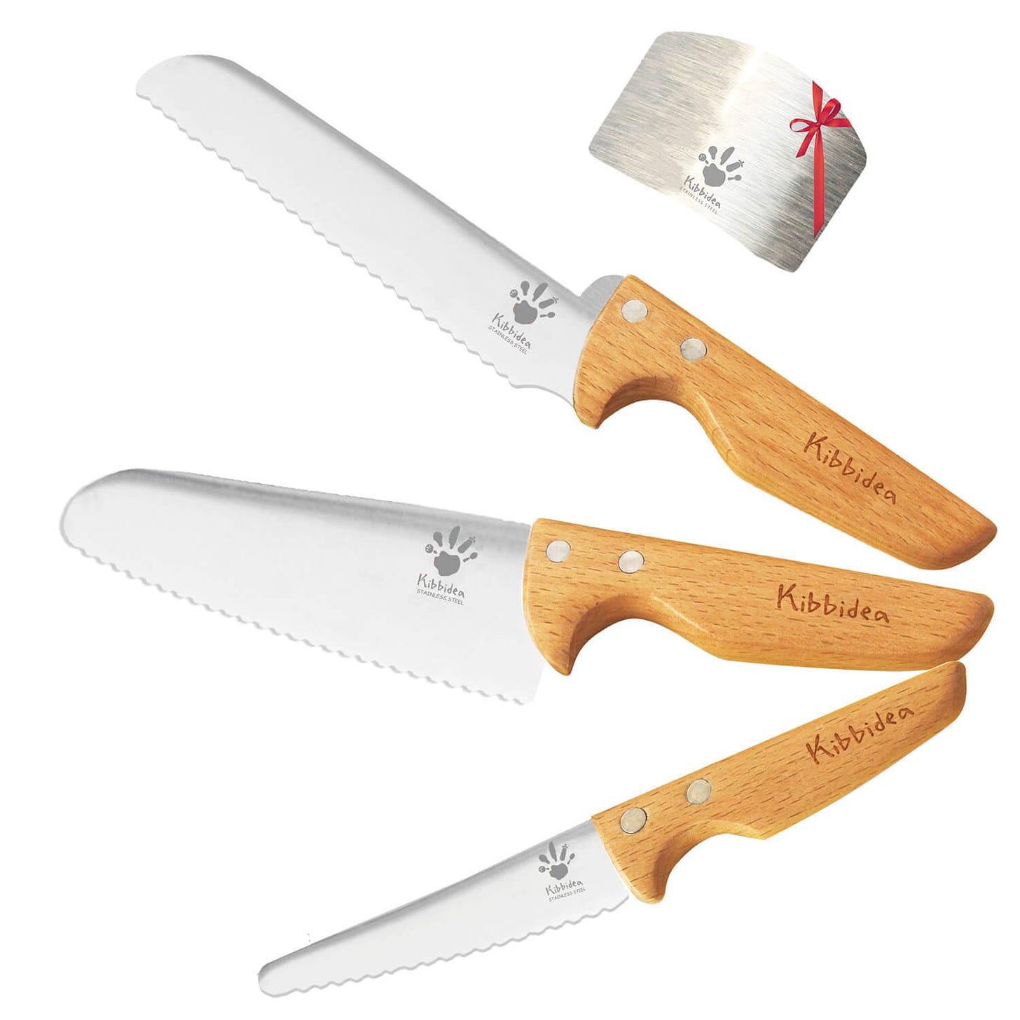 4-Piece Kid-Safe Kitchen Knife Set