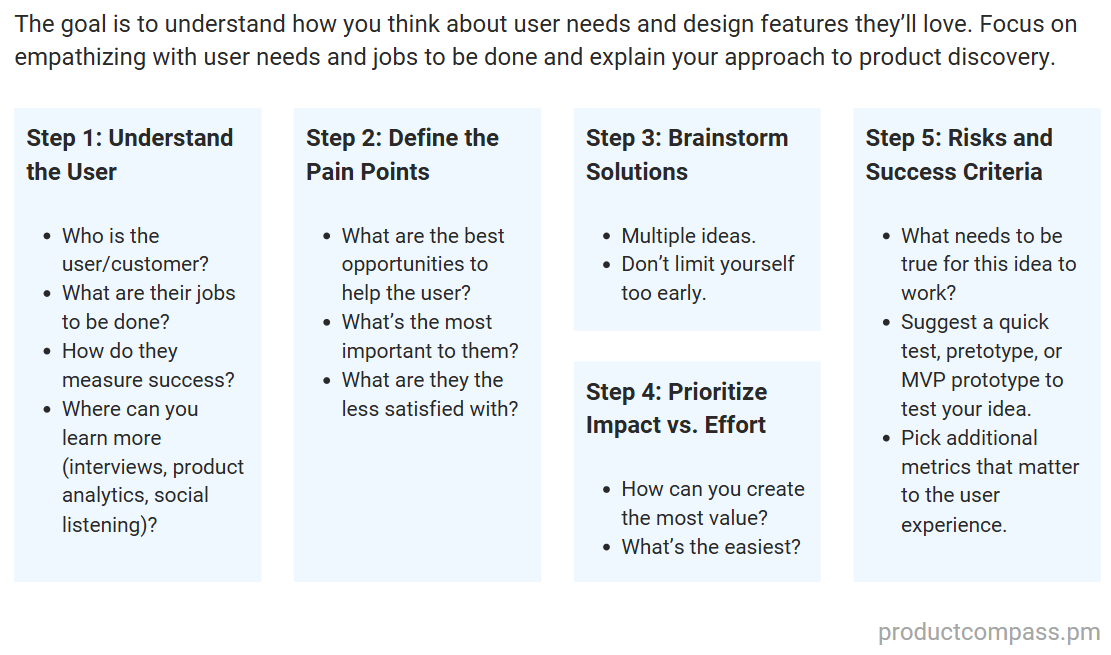 How to Answer Product Sense Interview Questions