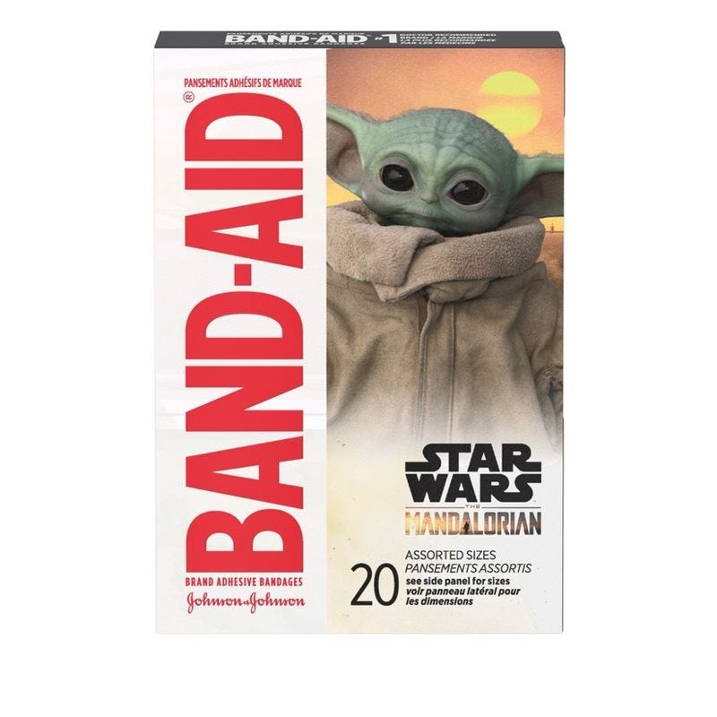 Band-Aid Mandalorian Adhesive Bandages - 20ct, 1 of 10