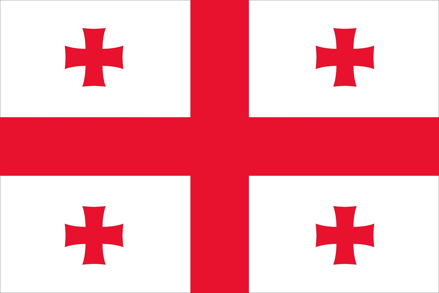 Flag of Georgia (country) | History, Meaning & Design | Britannica