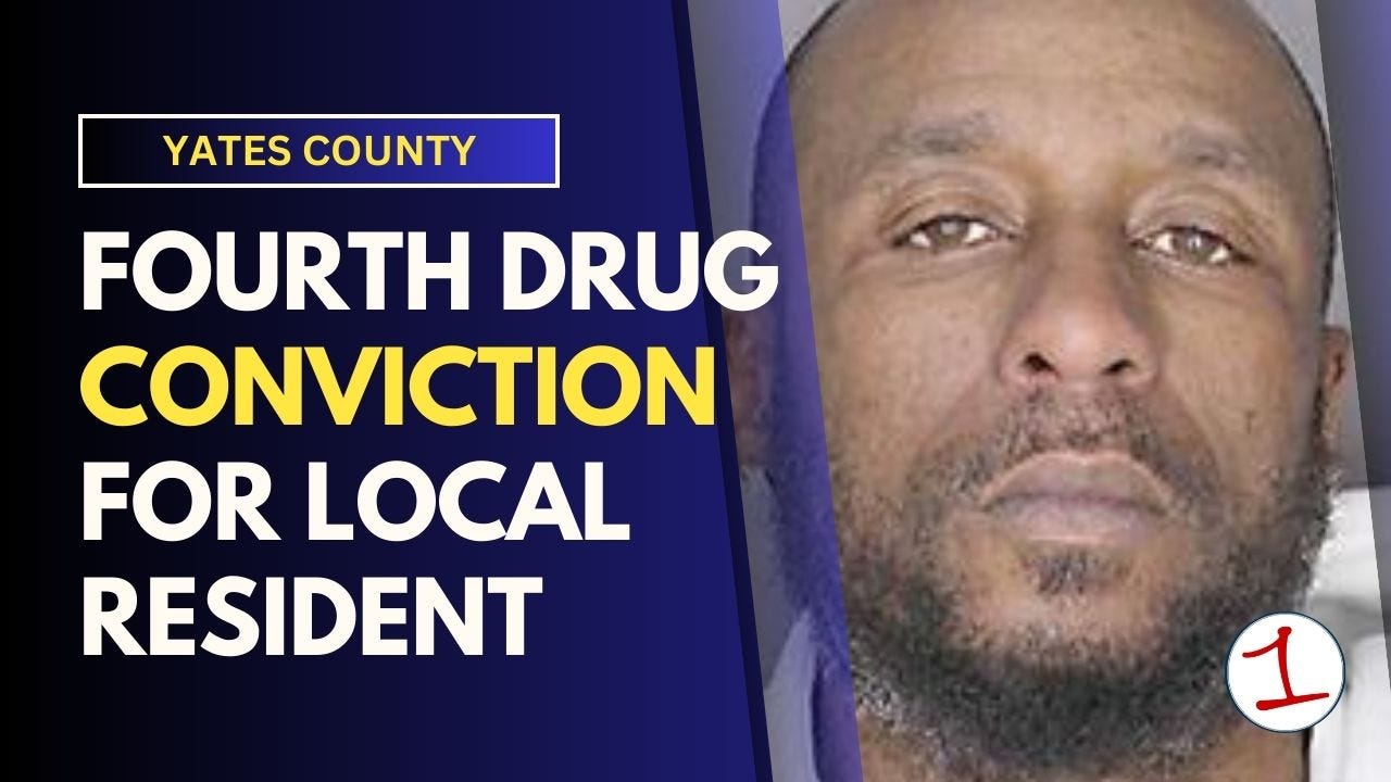 Seneca Falls man pleads guilty to drug charges in Yates County: Labeled serial offender by prosecutors