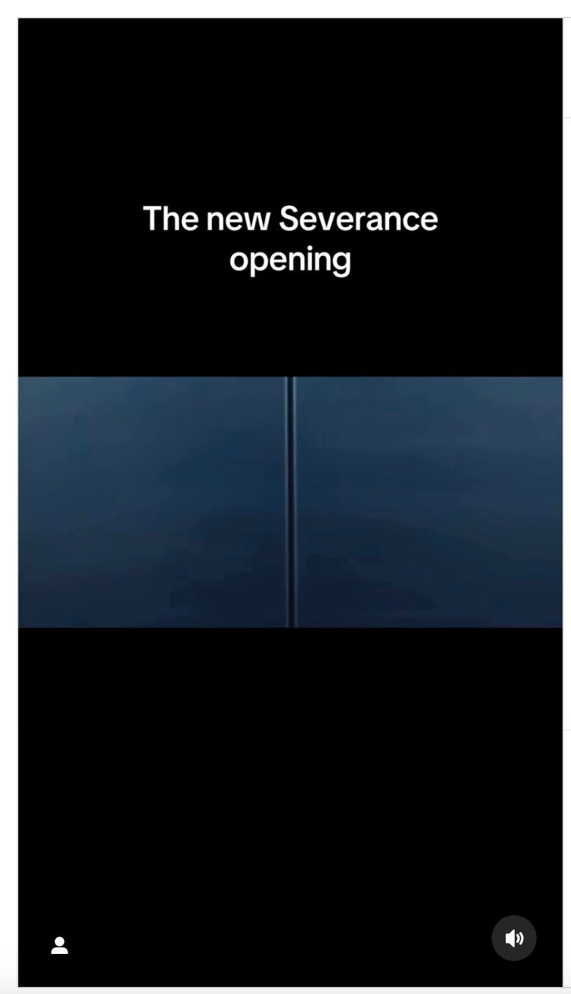 The new Severance opening