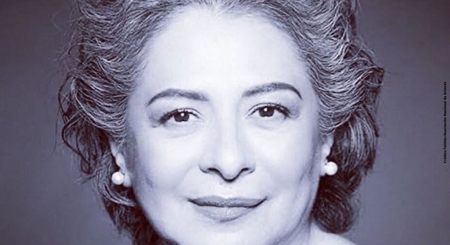 La actriz Rosario Zúñiga muere a los 59 años. 