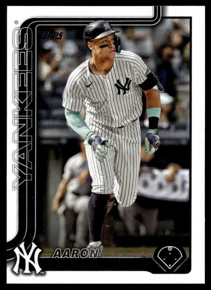 2025 Topps Aaron Judge Front