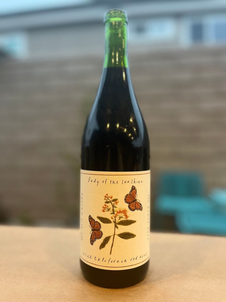 Lady of the Sunshine California Red Wine Lady of the Sunshine California Red Wine