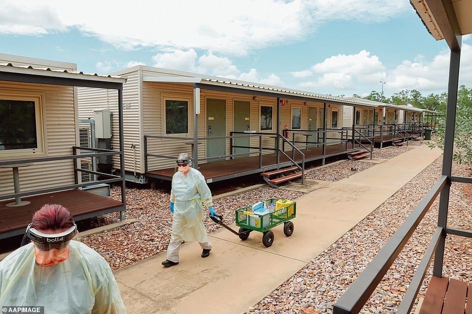 Inside the Howard Springs hotel quarantine facility in Darwin | Daily Mail Online