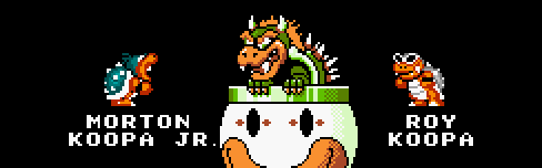 Also Bowser is here. He just looks that way because he does. No, it isn't for limitation reasons. they just thought it looked good.