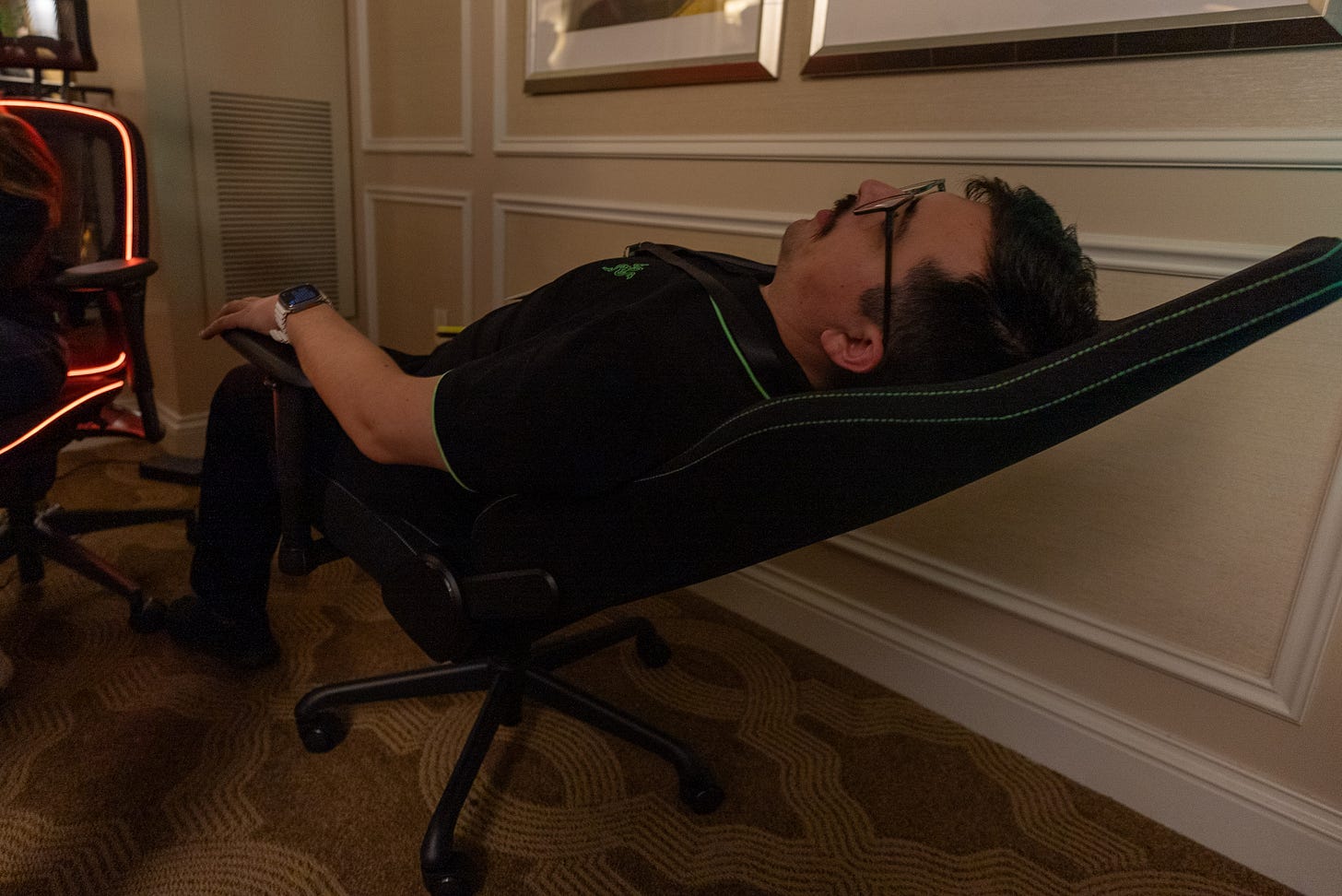 Razer Iskur V2 X gaming chair at CES 2025