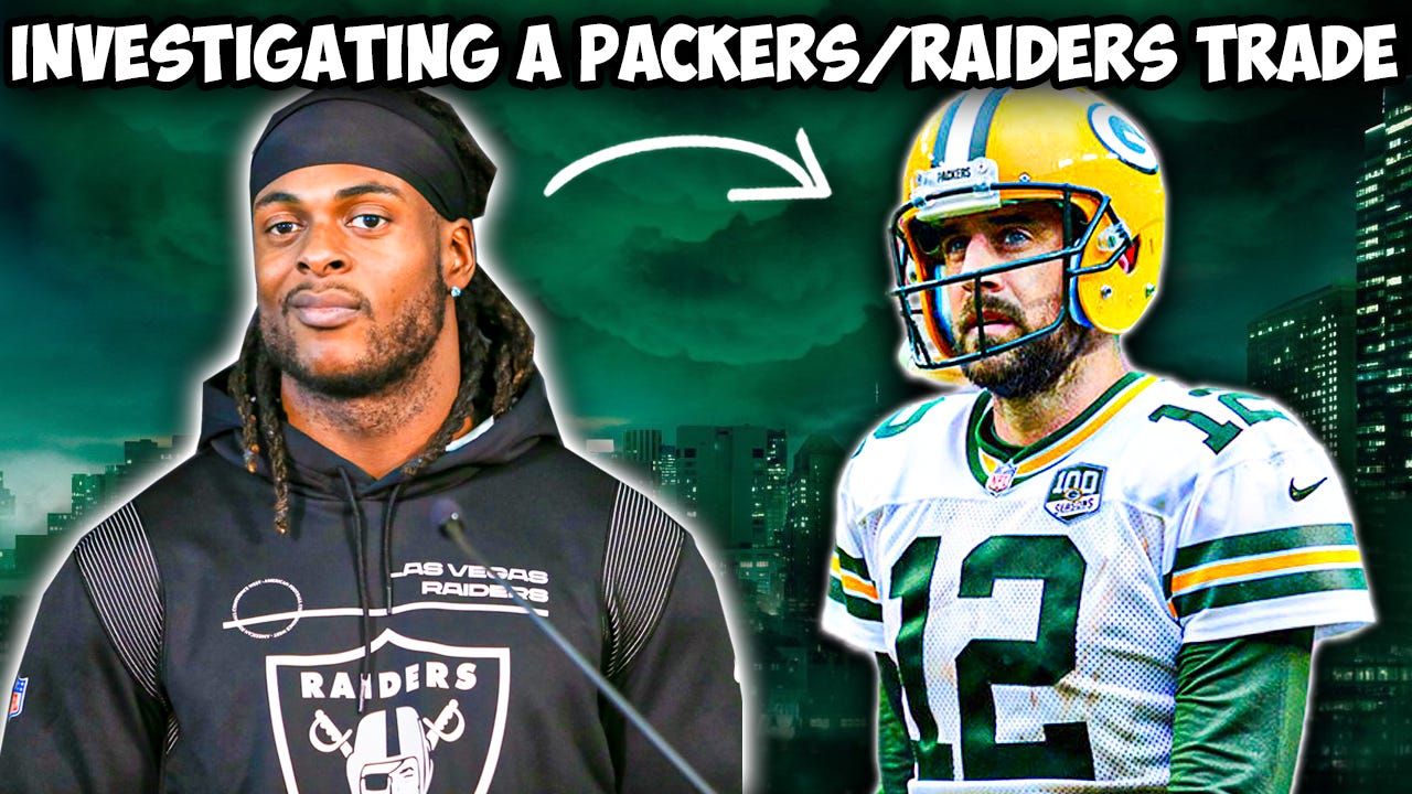 davante adams trying to get aaron rodgers traded to las vegas