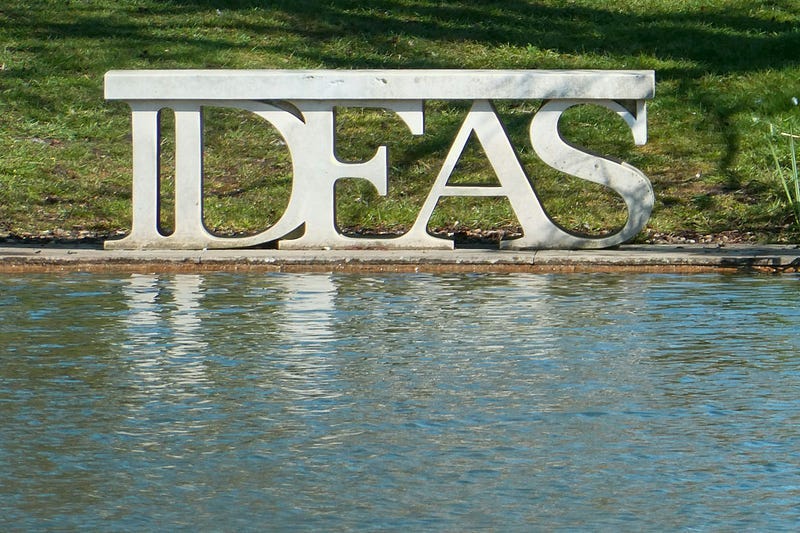 IDEAS a word on the bank beside a river. IDEAS a word on the bank beside a river.