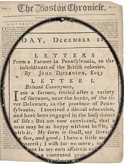 MHS Collections Online: Letters From a Farmer in Pennsylvania, to the  inhabitants of the British colonies ...