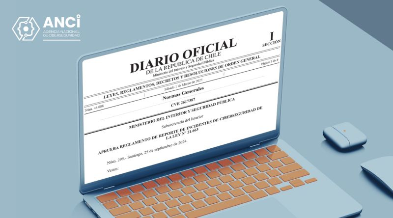 Ilustración de la Agencia Nacional de Ciberseguridad de Chile sobre la nueva regla de notificación de incidentes de ciberseguridad. Ilustración de la Agencia Nacional de Ciberseguridad de Chile sobre la nueva regla de notificación de incidentes de ciberseguridad.