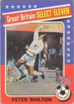 1975-76 Peter Shilton Select Eleven Topps Football