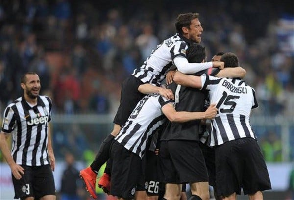 juventus wins serie a title soccer 2015