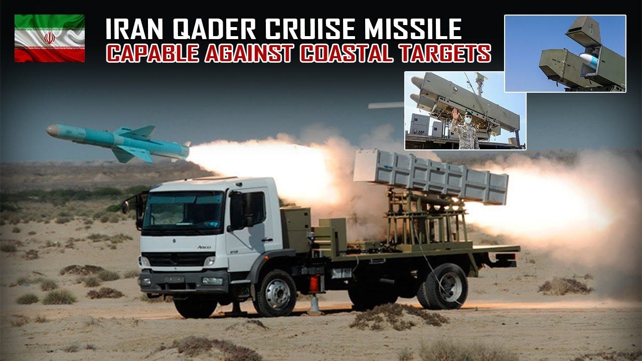 Iran Qader Anti-Ship Cruise Missile! Has A High Destructive Power ...