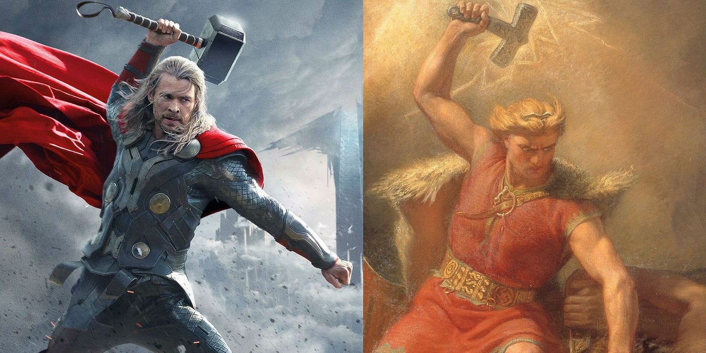 Thor: Norse Mythology Or Marvel Comics?