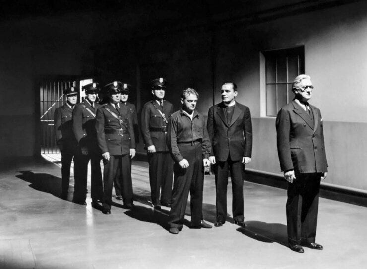 Jimmy Cagney, Angels With Dirty Faces [Michael Curtiz, 1938].  Thanks @RomanPBone1.