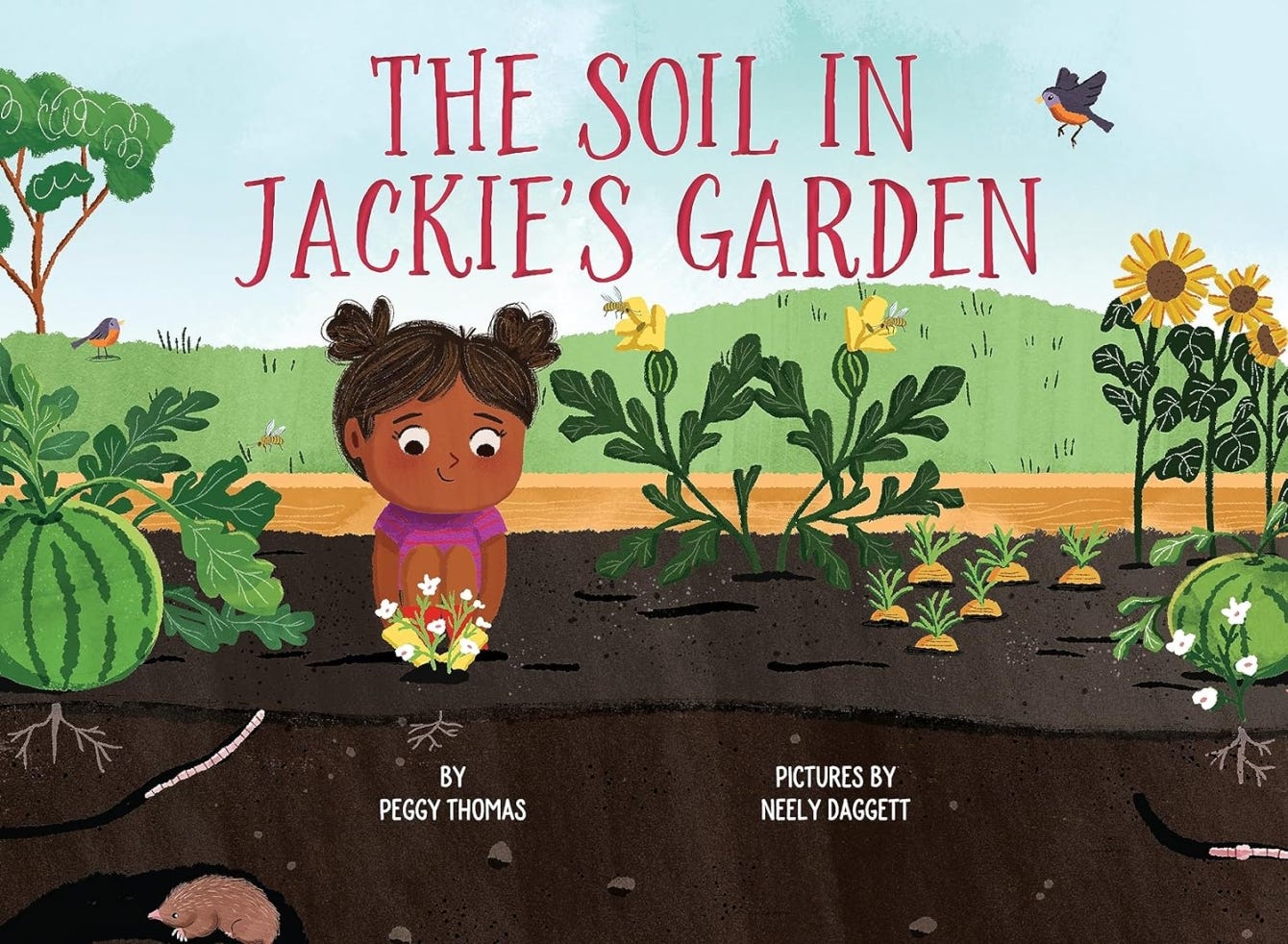 The Soil in Jackie’s Garden by Peggy Thomas and Neely Daggett