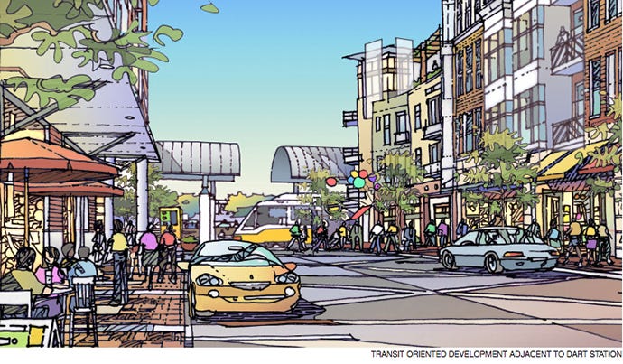 Are 'walkable' areas that are 'all the rage' realistic for our  neighborhood? - Preston Hollow