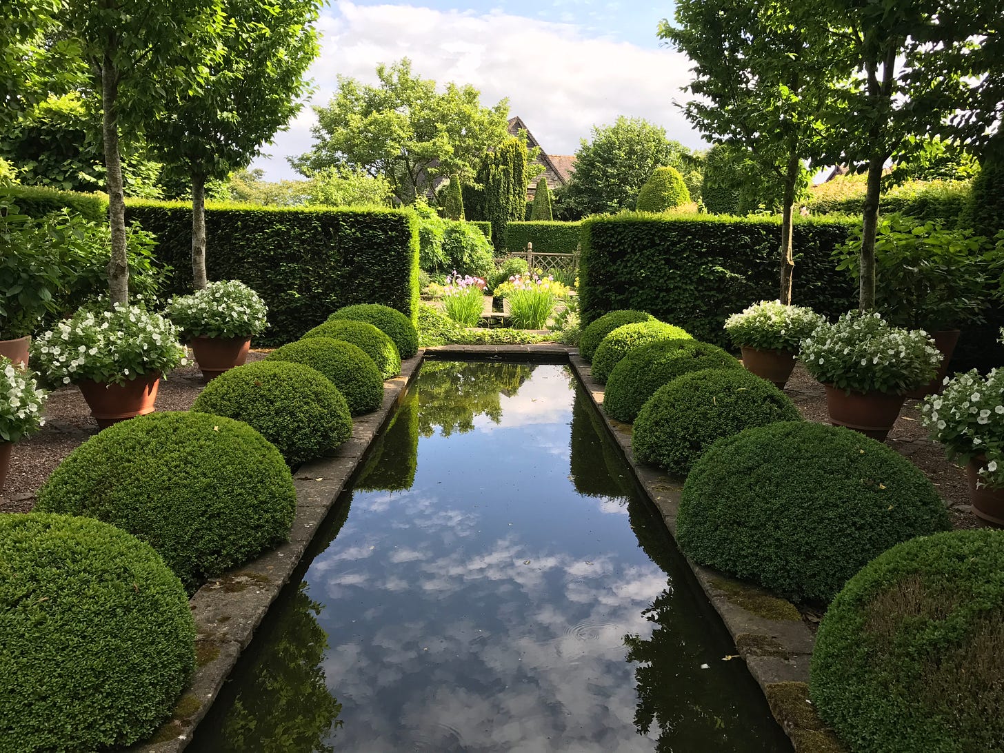 The Rill Garden at Wollerton Old Hall