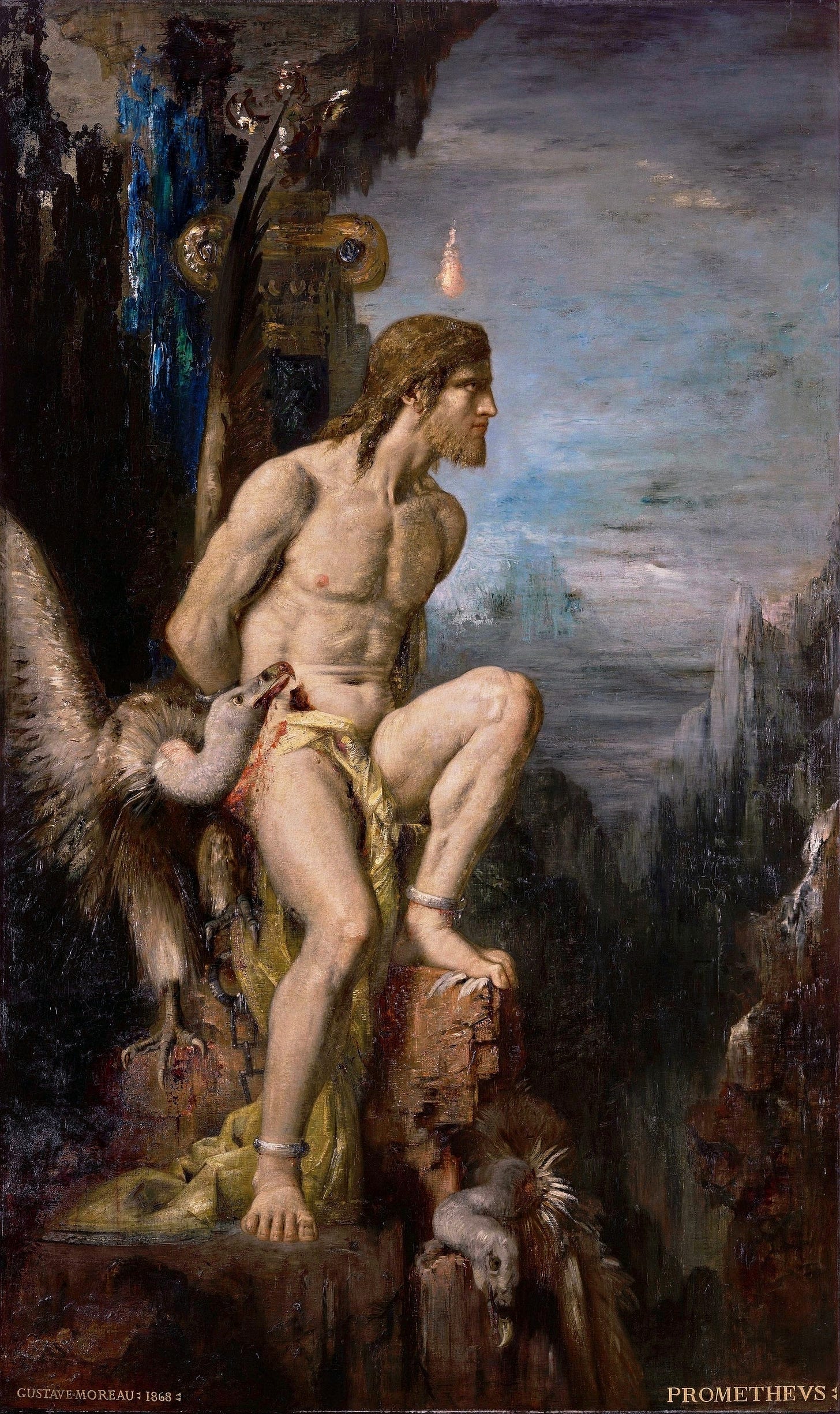 File:Prometheus by Gustave Moreau.jpg - Wikimedia Commons