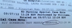 HIV test