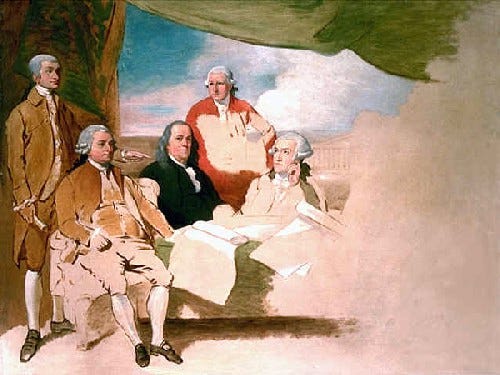 "Treaty of Paris" by Benjamin West