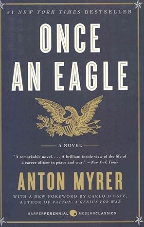 Once an Eagle book cover by Anton Myrer