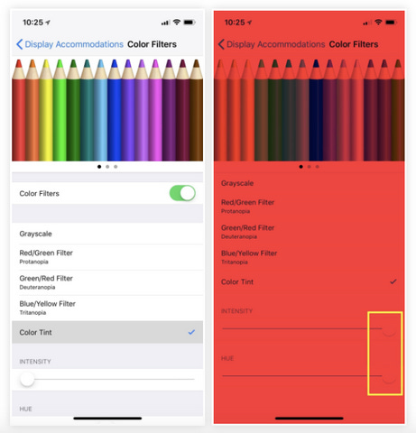 How to Turn on Red Screen on iPhone | BON CHARGE – Bon Charge