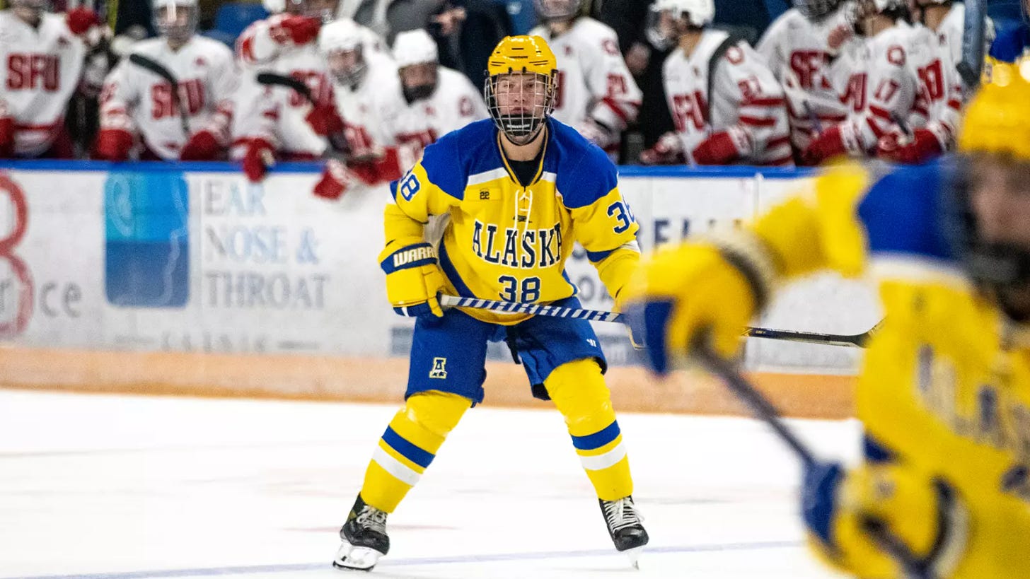 Arvils Bergmanis - Men's Ice Hockey - University of Alaska Fairbanks  Athletics