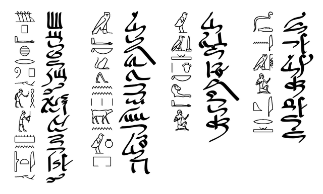 r/AncientEgyptian - a black and white egyptian hieroglyphics