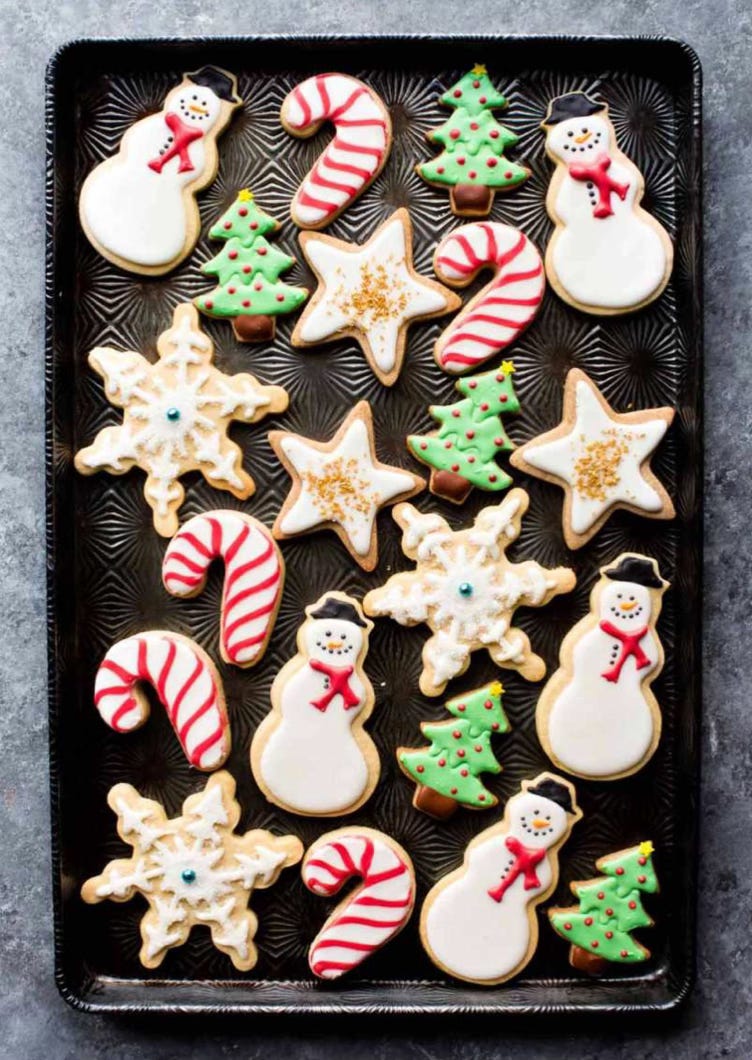 Christmas sugar cookies