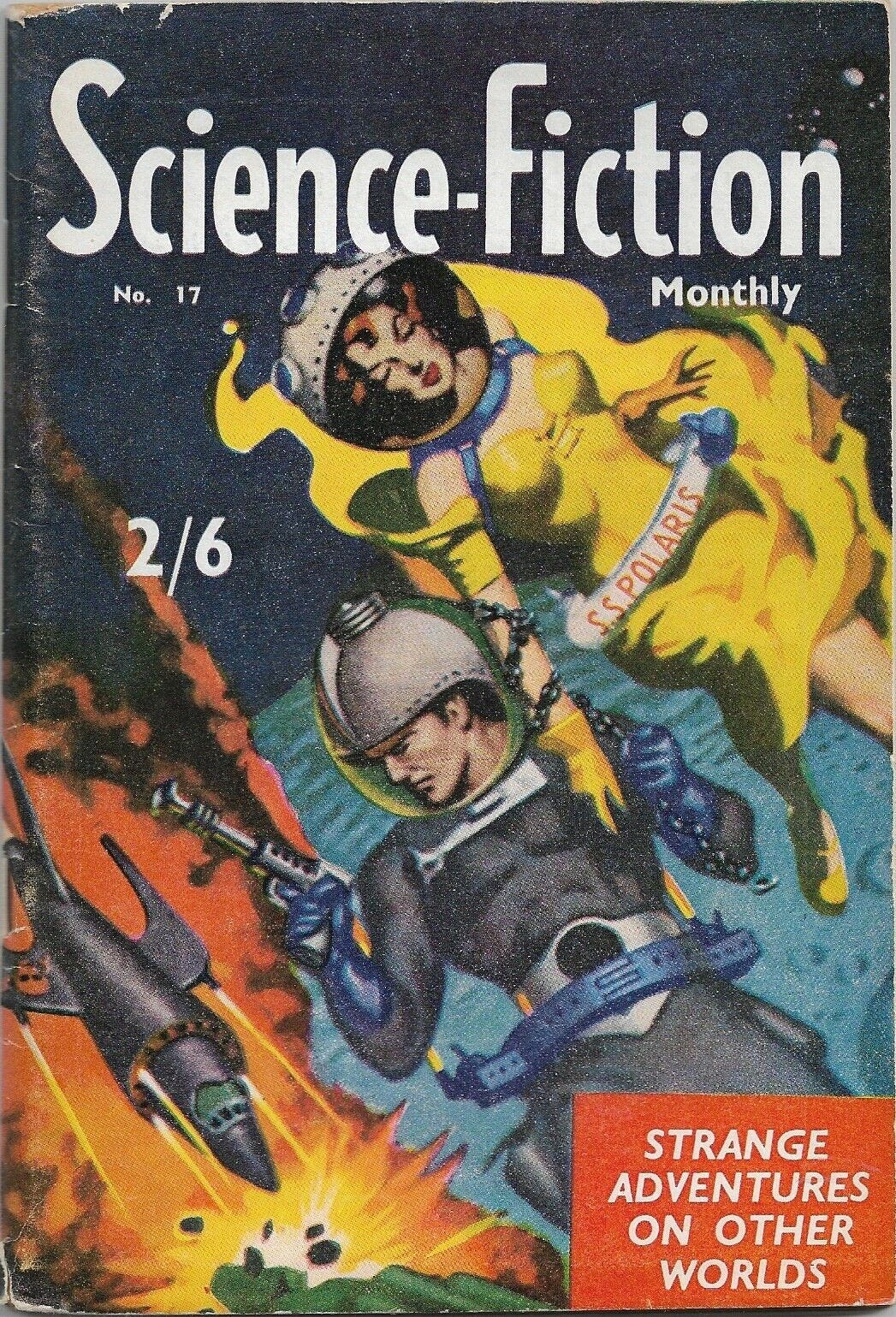 Science-Fiction Monthly #17 -- Pulp Covers
