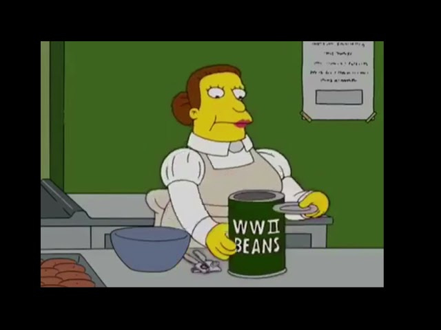 The Simpsons: Lunch Lady Doris being sassy - YouTube