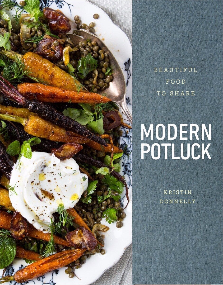 Image of the cover of Modern Potluck by Kristin Donnelly