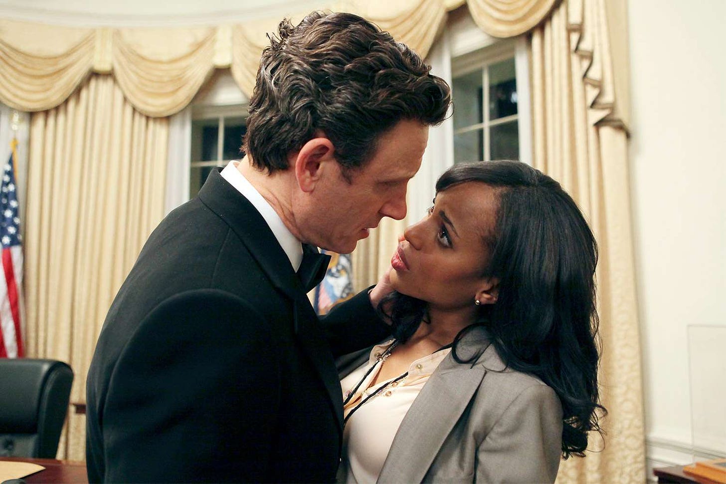 Kerry Washington: Scandal Costars Were Mad for Years About Kissing Dig