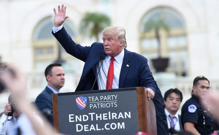 donald trump kinda ends iran nuke deal without pulling out