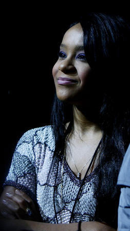 bobbi kristina brown smiling