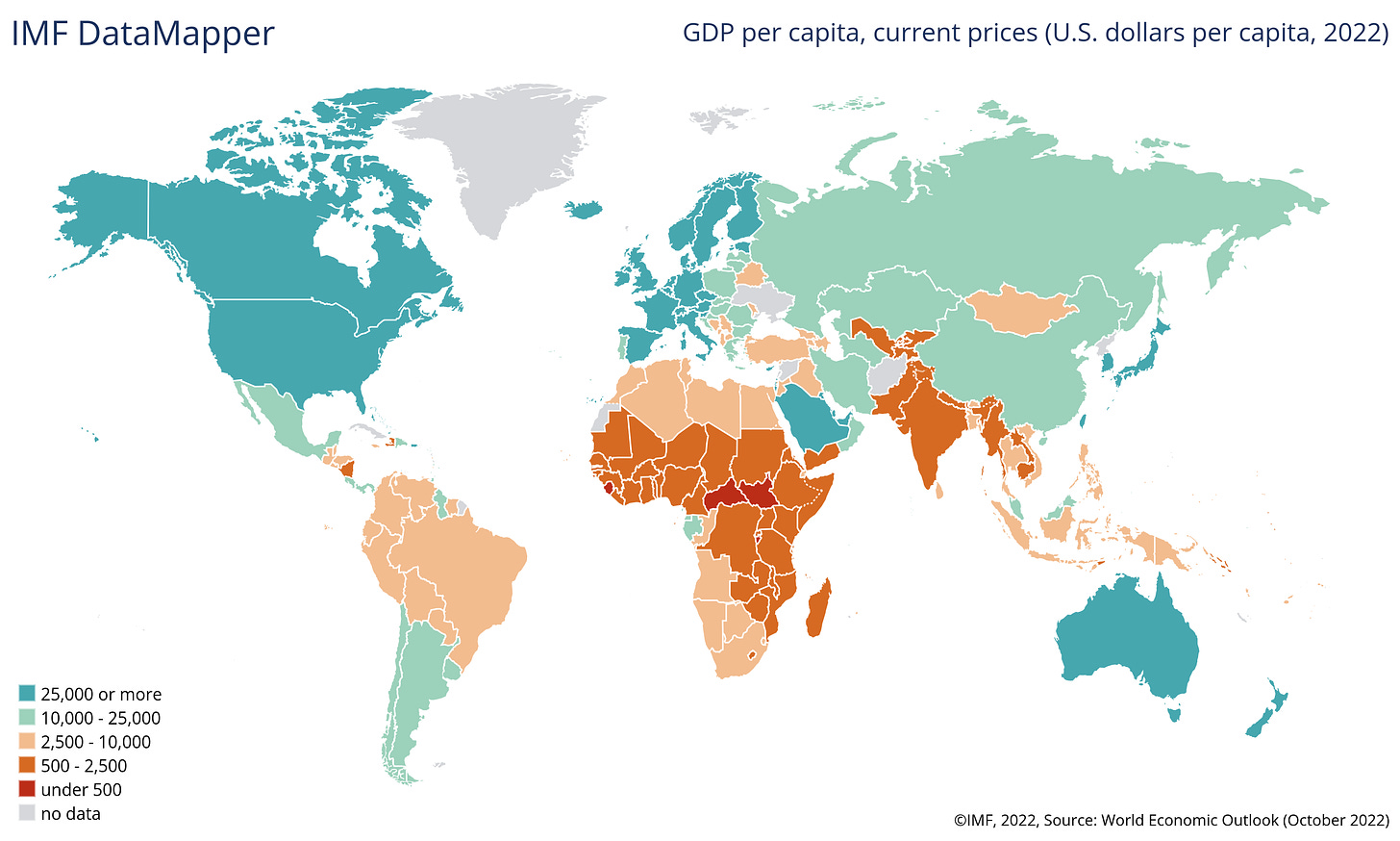 File:IMF GDP per capita by country (Oct 2022).png - Wikipedia