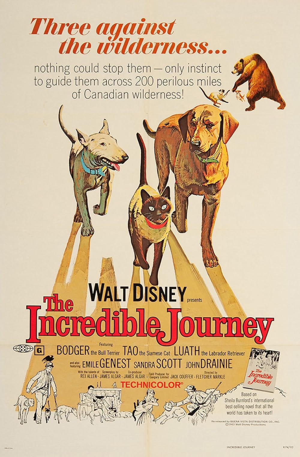 The Incredible Journey (1963) - IMDb