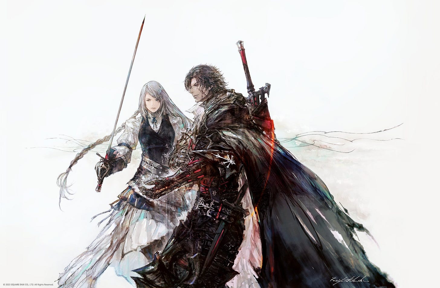 SQUARE ENIX France on X: "Pour fêter la sortie de Final Fantasy XVI, on  vous présente ce magnifique artwork de Clive et Jill, par Kazuya Takahashi  ! #FF16 https://t.co/5qZlPo3Cwu" / X
