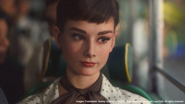 Audrey Hepburn is reborn in creepy, amazing chocolate ad (video) |  VentureBeat