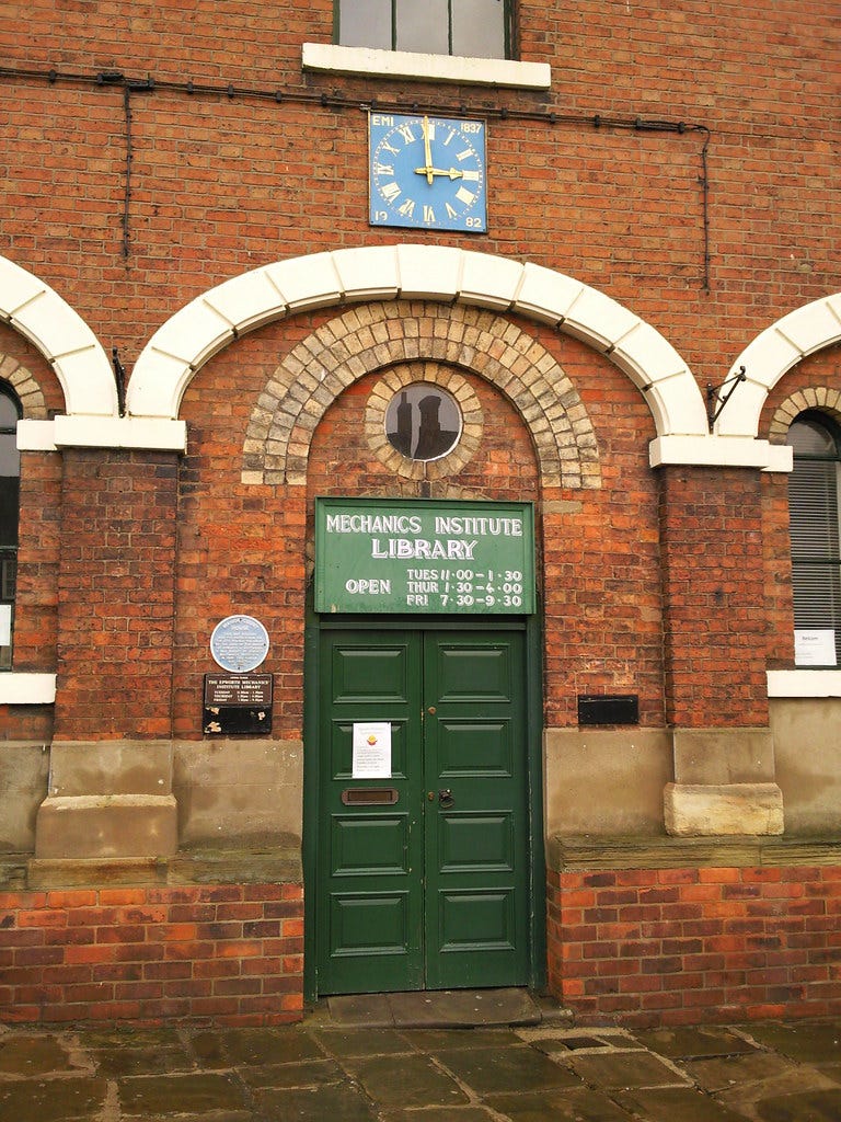 Mechanics Institute Library | Epworth, Isle of Axholme, Linc… | Flickr