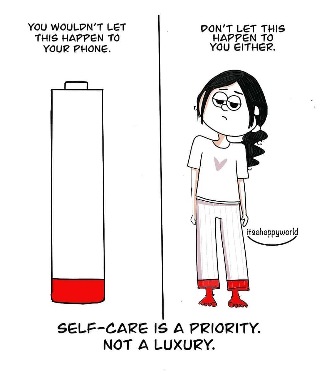 Mariya Lyubenova on Twitter: "Feeling revived after a few days of #selfcare  Important to remember that we can't (that easily) change our battery in  case it runs out of life. https://t.co/Zr12CFRiKH" /