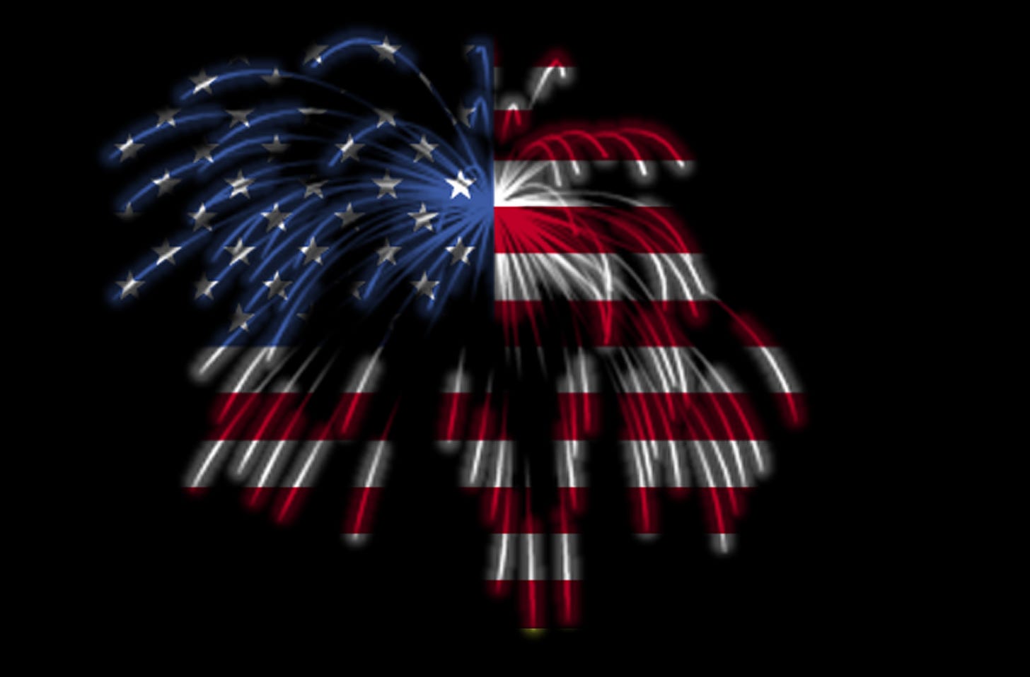Happy 4th of July! The American Flag in Fireworks | Flickr - Photo Sharing!