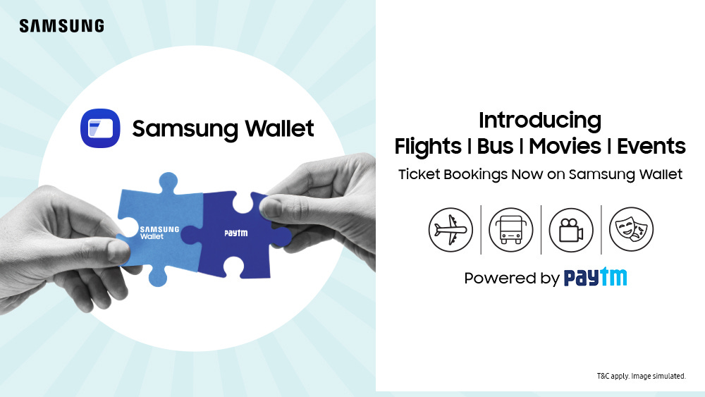 Samsung Partners with Paytm to Bring Travel & Entertainment Services to Samsung  Wallet in India – Samsung Newsroom India