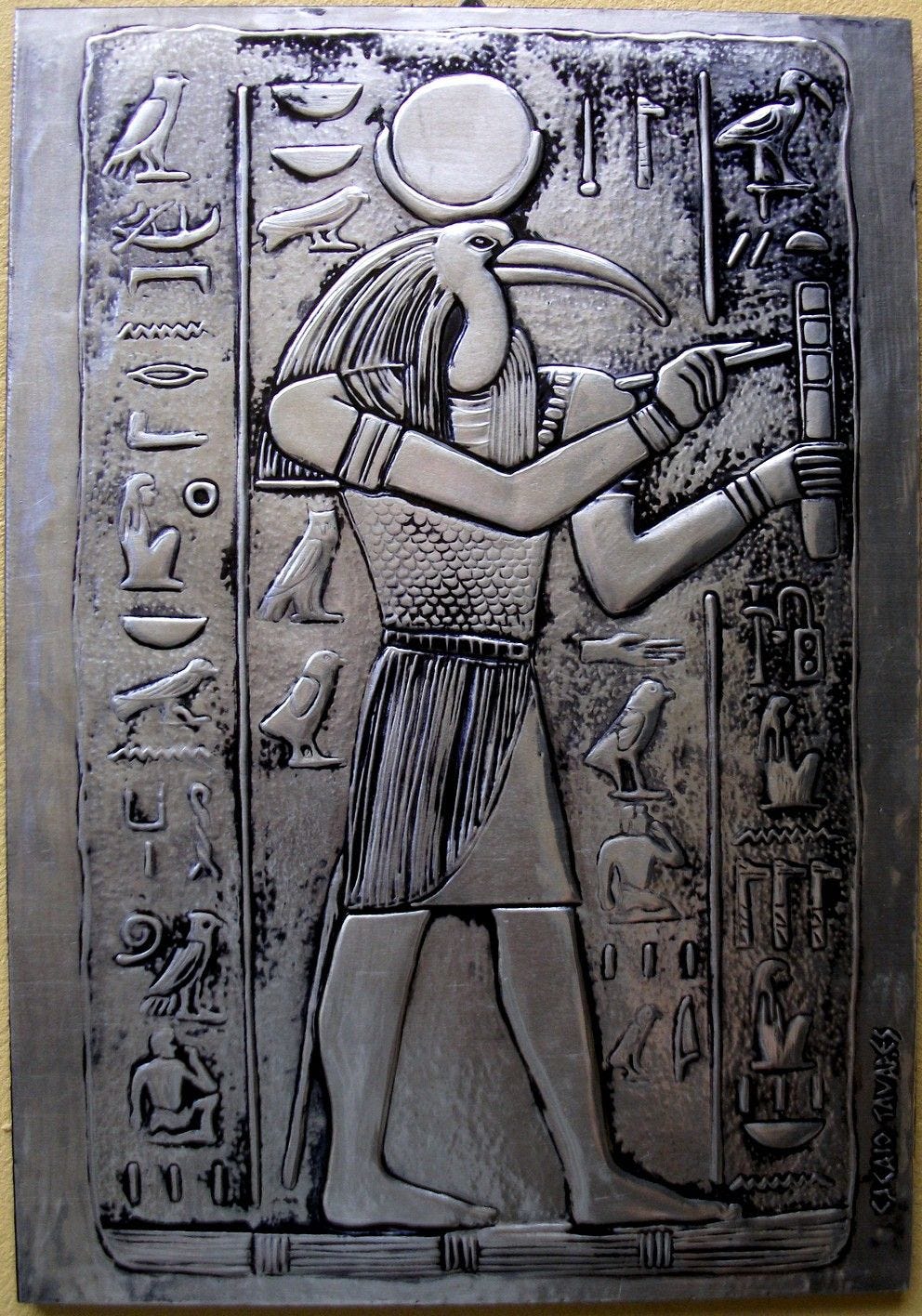 Djehuty or "Thoth" Egyptian Deity, Egyptian Mythology, Egyptian Art ...