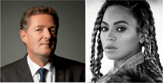 piers morgan vs new beyonce