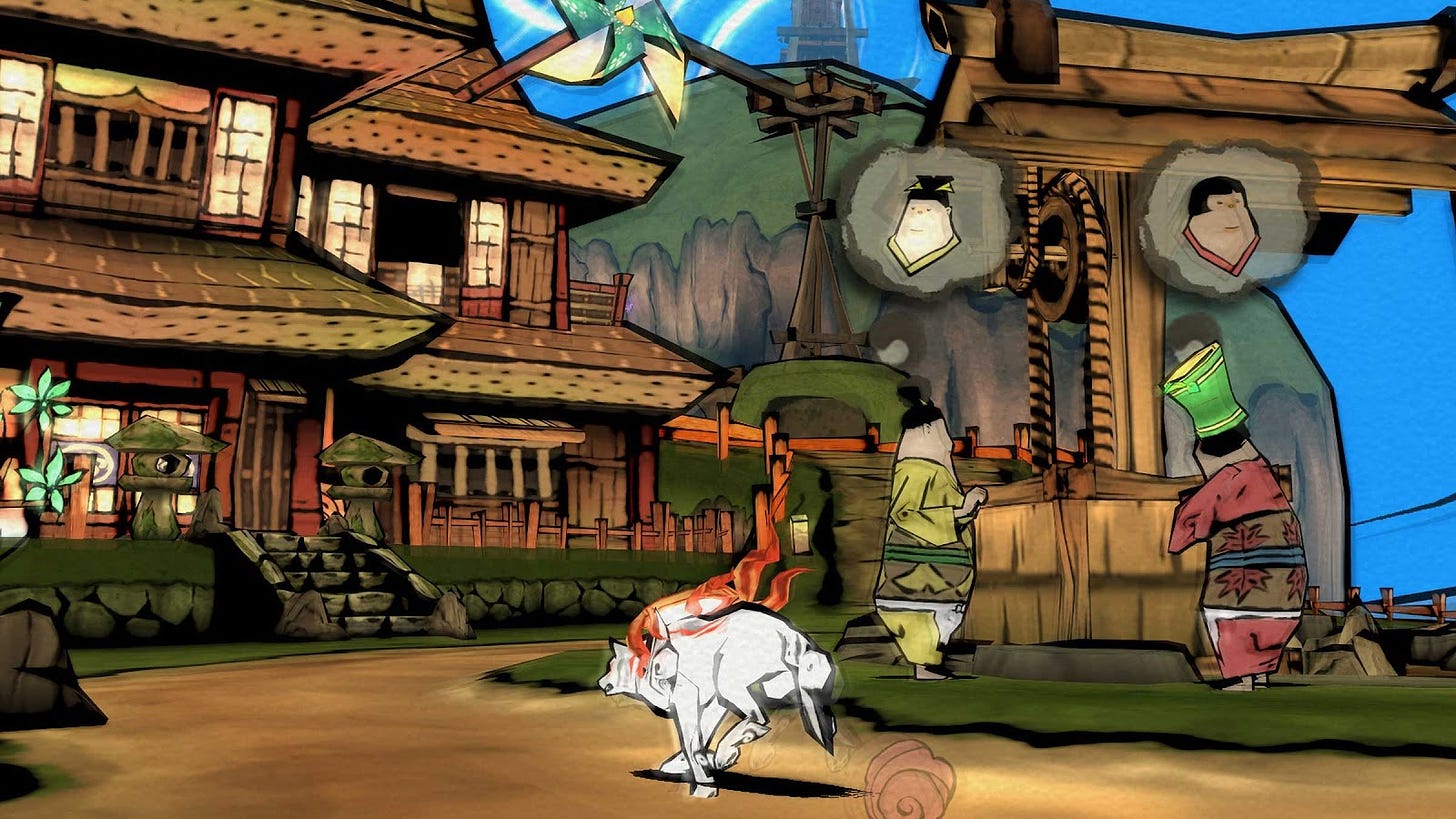 Okami': Capcom Revives the Watercolor Masterpiece For Modern Consoles |  WIRED