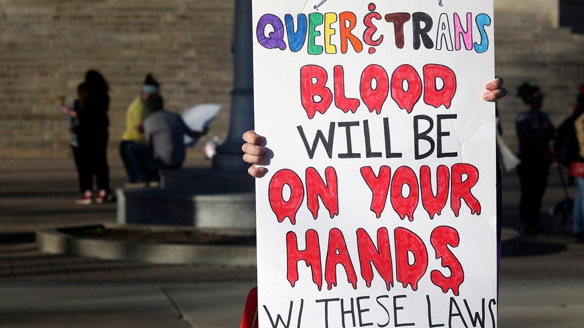 protester, sign